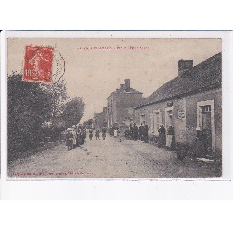 NEUVILLETTE: écoles, haut-bourg - état