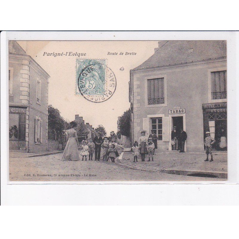 PARIGNE-L'EVEQUE: route de brette, tabac - très bon état