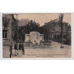 SIGNY L'ABBAYE : 15 juin 1924 - inauguration du monument à nos enfants morts pour la France - très bon état