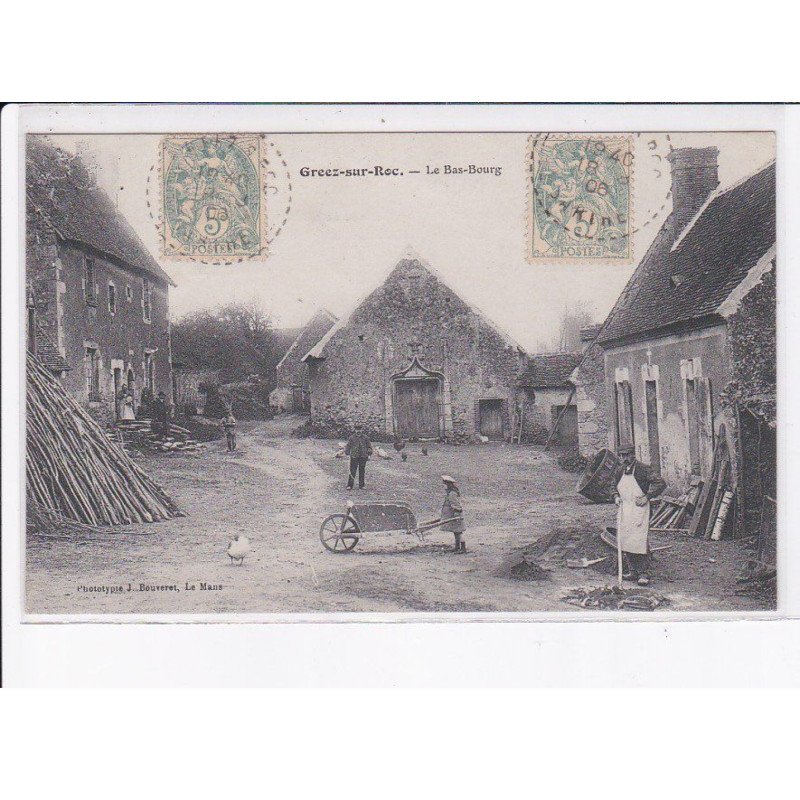 GREEZ-sur-ROC: le bas-bourg - très bon état