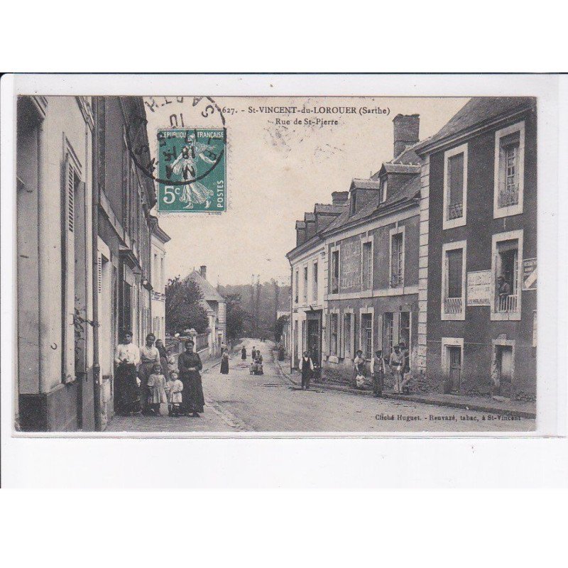 SAINT-VINCENT-de-LOROUER: rue de saint-pierre - très bon état