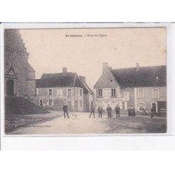 SAINT-ULPHACE: place de l'église - très bon état