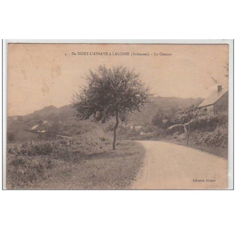 SIGNY L'ABBAYE : la charrue - état