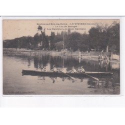 LE VIVIERS: le lac du bourget, les equipiers du club nautique - état