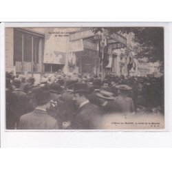 PARIS: marche de l'armée 1904, hôtel du matin, la veille de la marche - très bon état