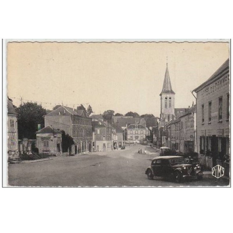SIGNY L'ABBAYE :  place Aristide Briand - très bon état