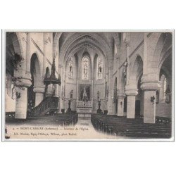 SIGNY L'ABBAYE : intérieur de l'église - état