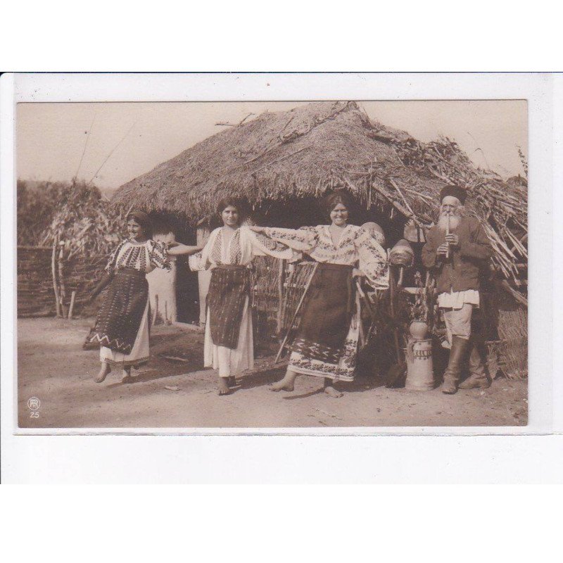 ROUMANIE: danse et musicien - très bon état