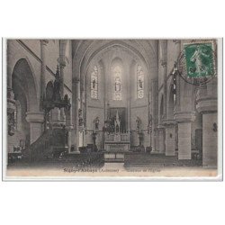 SIGNY L'ABBAYE : intérieur de l'église - très bon état