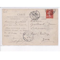 DOLE: cavalcade du 17 mars 1912, pècheurs napolitains - très bon état