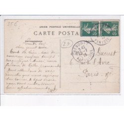 FINISTERE: bénodet à quimper, le pardon des chevaux au drennec, rentrée de la procession - très bon état