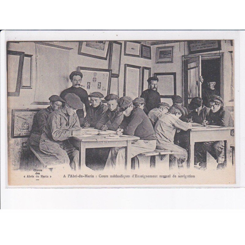 FINISTERE: initiative des abris-du-marin, cours méthodiques d'ensaignement mutuel de navigation - très bon état