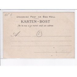 PLOUGASTEL-DAOULAS: les mariages, un groupe de mariés - très bon état