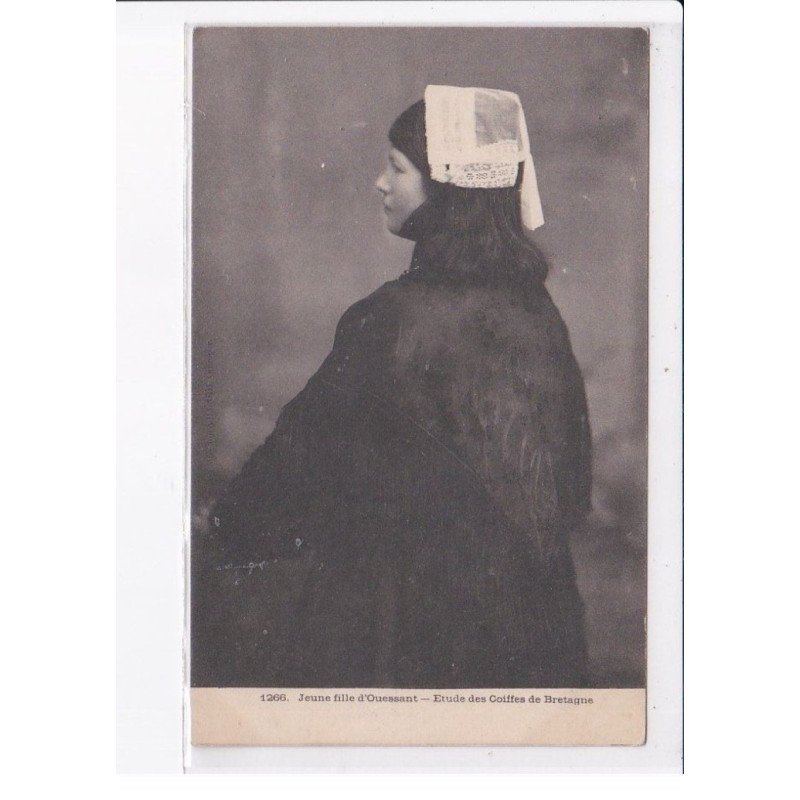 OUESSANT: étude des coiffes de bretagne - très bon état