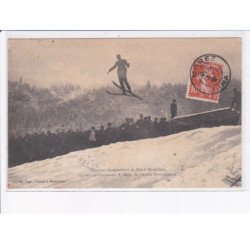 MOREZ: concours international de skis, le saut du Lt. S. Orre de armée norvégienne - très bon état