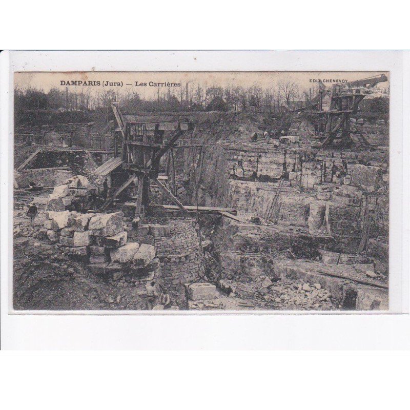 DAMPARIS: les carrières - état