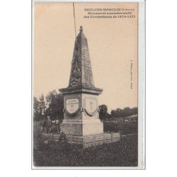 SAULCES-MONCLIN : monument commémoratif des combattants de 1870-1871 - très bon état