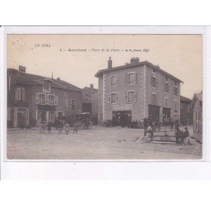 ARINTHOD: place de la poste - état