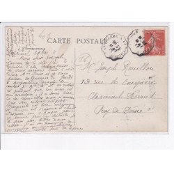 L'ANGLE: scène de village, rue - très bon état
