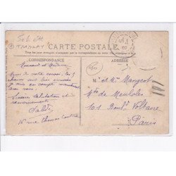 VILLIERS-le-BEL: grande rue d'aval, tramway - état