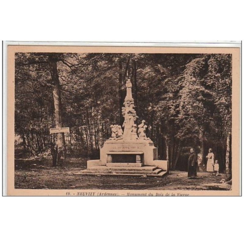 NEUVIZY : monument du Bois de la Vierge - très bon état