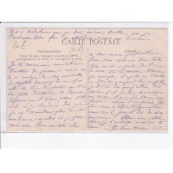 ALPES MARITIMES: vallée de la vésubie, pâtre en train de préparer le fromage - très bon état