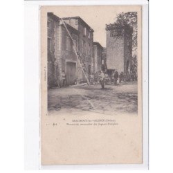 BEAUMONT-les-VALENCE: manoeuvres mensuelles des sapeurs-pompiers - état