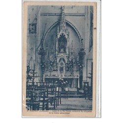 NEUVIZY : autel de la Sainte Vierge, surmontée du reliquaire de la statue miraculeuse - très bon état