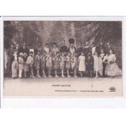 CREST: crest-revue, costumes personnages - très bon état