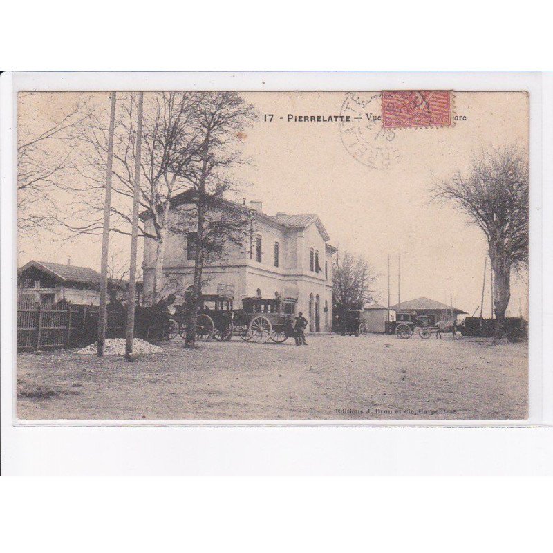 PIERRELATTE: la gare - très bon état