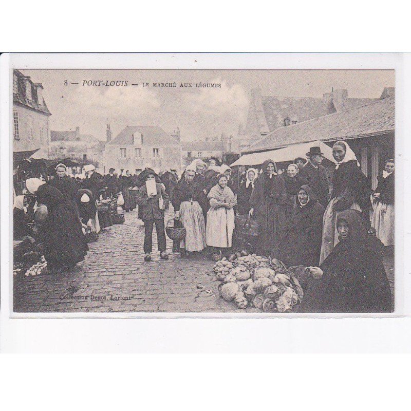 PORT-LOUIS: le marché aux légumes - très bon état