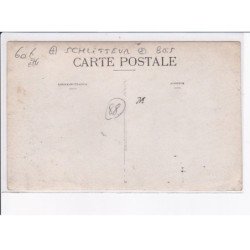 VOSGES: schlitteur, bois - état