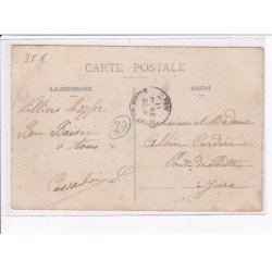 VILLIERS-en-DESOEUVRE: le bureau de poste et la rue jaillard - très bon état