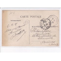 CHARLEVAL: fête saint-fiacre, cortège fleuri du 24 août 1913, le magenta - très bon état