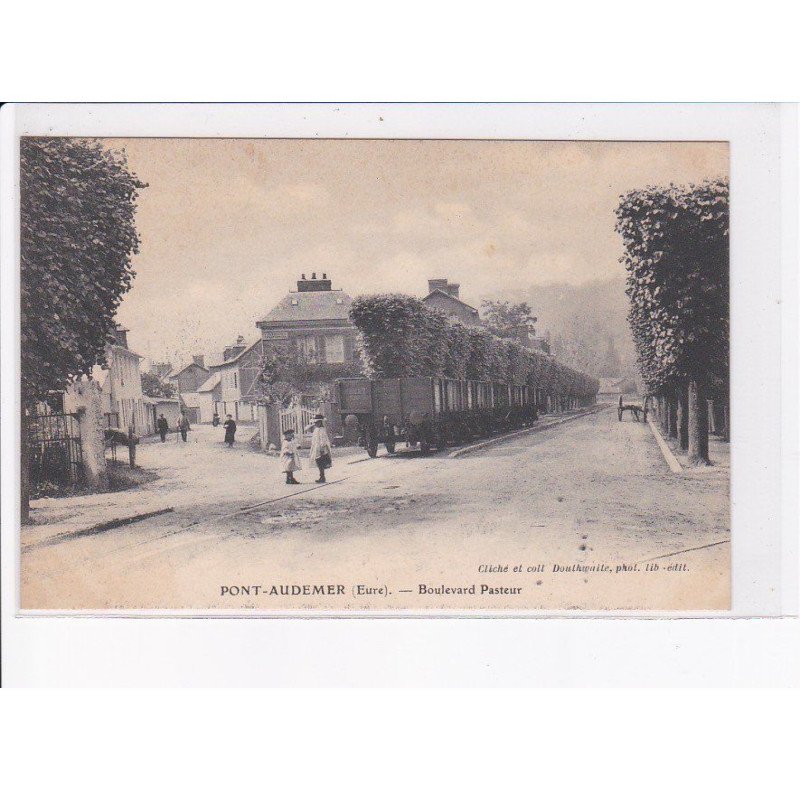 PONT-AUDEMER: boulevard pasteur, chemin de fer - très bon état
