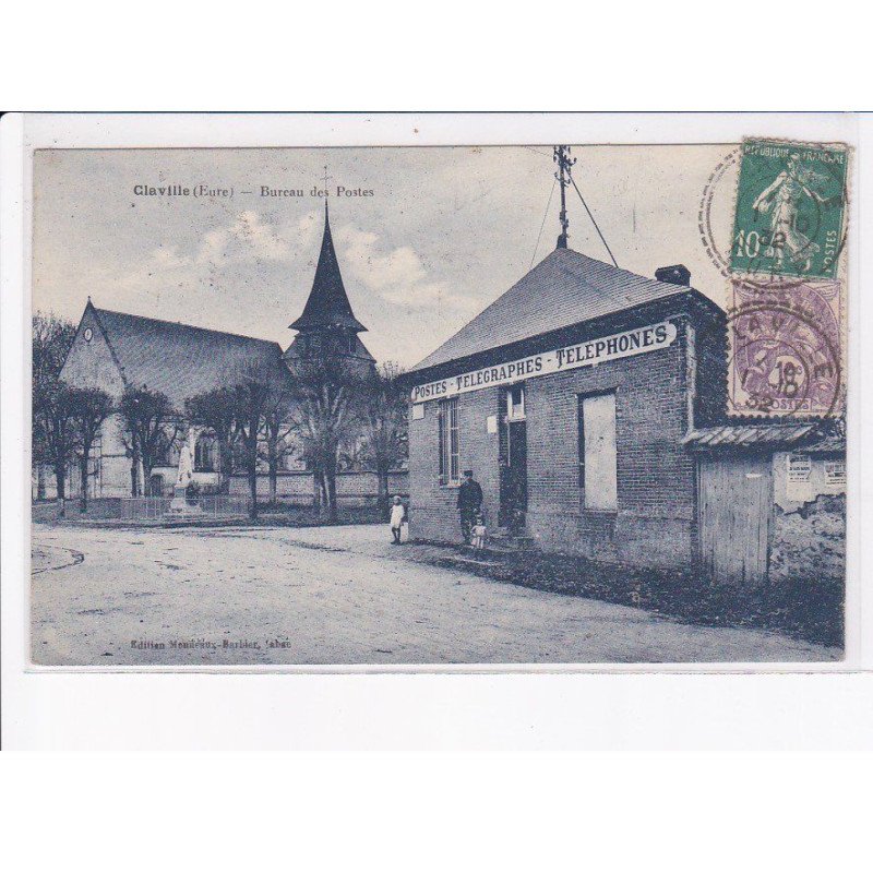 CLAVILLE: bureau des postes - très bon état
