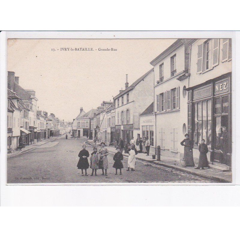 IVRY-la-BATAILLE: grande-rue - très bon état