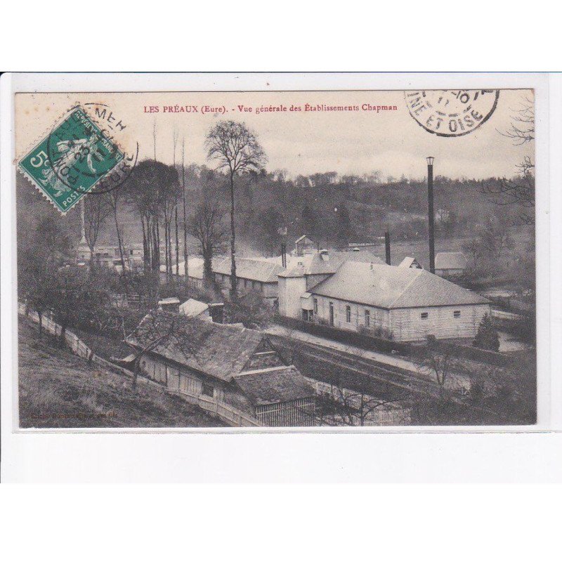 LES PREAUX: vue générale des établissements chapman - très bon état