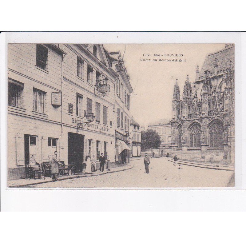 LOUVIERS: l'hôtel du mouton d'argent - très bon état