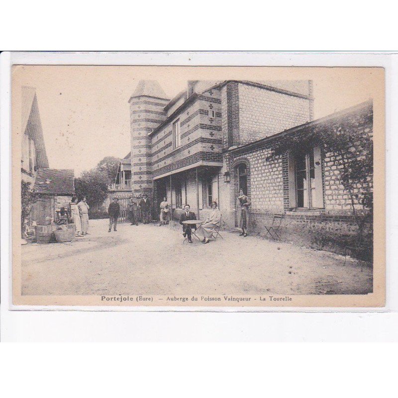 PORTEJOIE: auberge du poisson vainqueur, la tourelle - très bon état