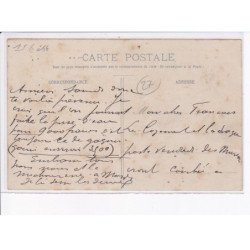 NOTRE-DAME-de-la-GARENNE: la drague et vue sur la tour et le barrage de port-mort - état