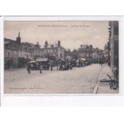 MONTREUIL L'ARGILLE: la place du marché - très bon état