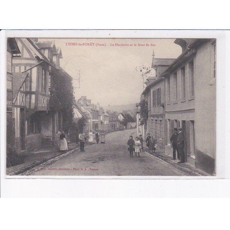 LYONS-la-FORÊT: la huchette et le bout de bas - très bon état