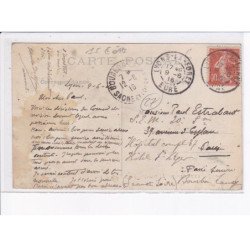 LYONS-la-FORÊT: sur la route de charleval, retour de grande chasse - état