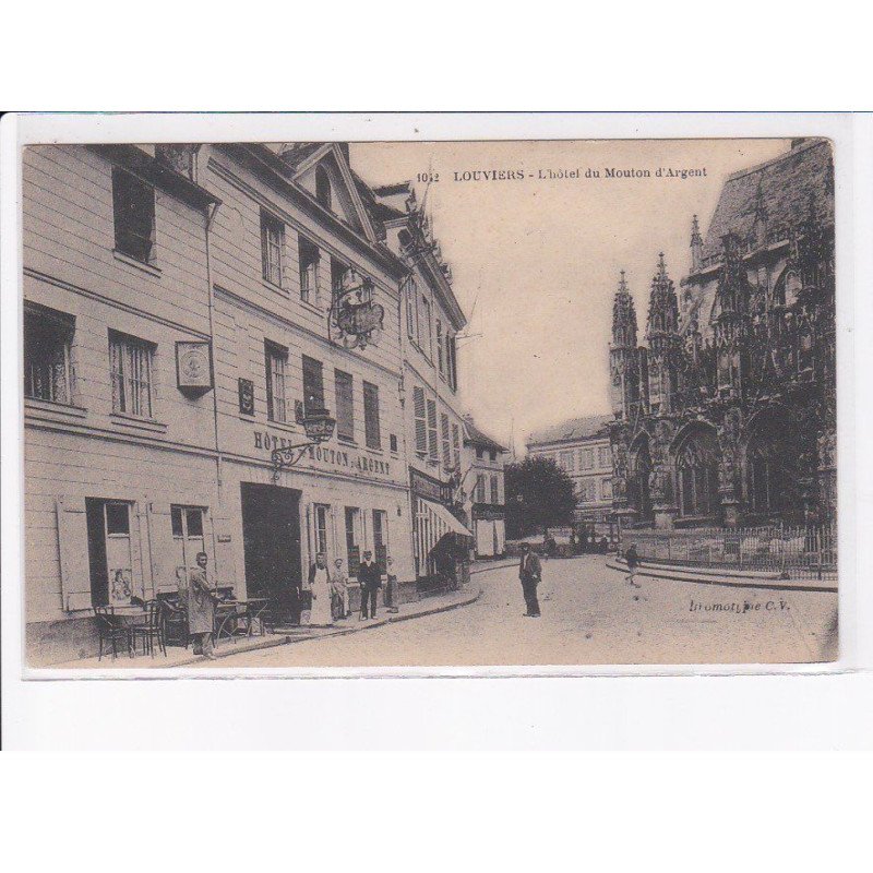 LOUVIERS: l'hôtel du mouton d'argent - très bon état