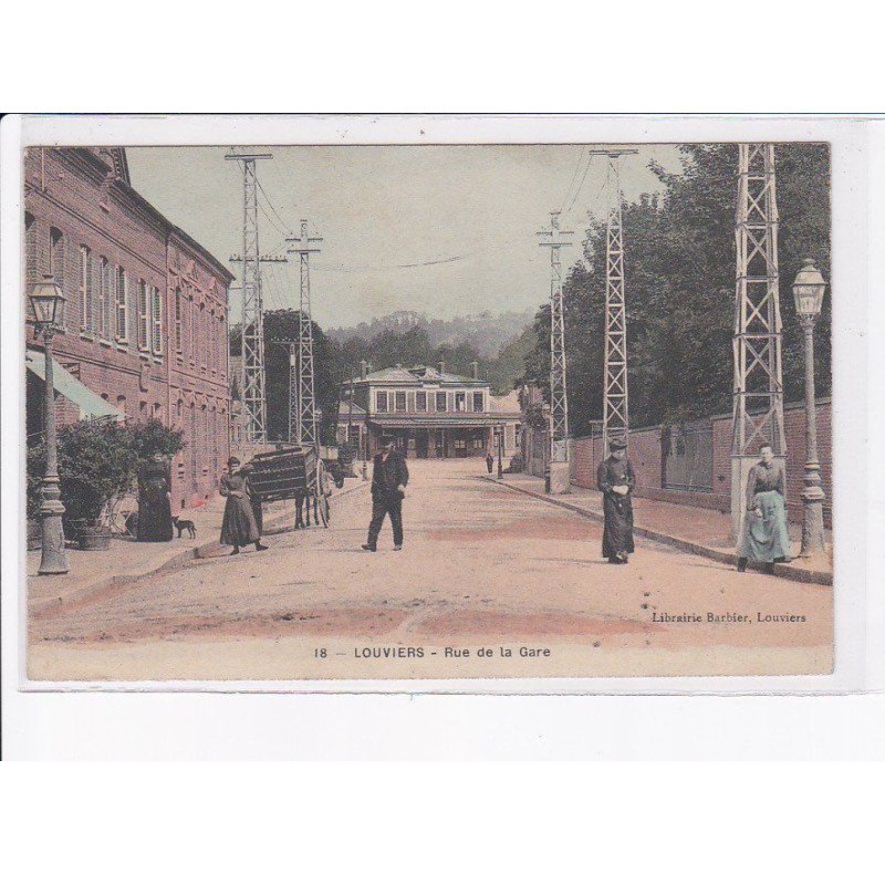 LOUVIERS: rue de la gare - très bon état