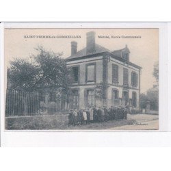 SAINT-PIERRE-de-CORMEILLES: mairie, école communale - très bon état