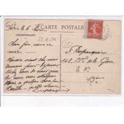 SAINT-LOUIS-de-la-MULOTIERE: futurs pompiers au grand escalier de sauvetage - état