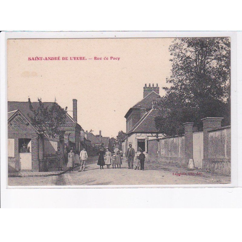 SAINT-ANDRE-de-L'EURE: rue de pacy - très bon état