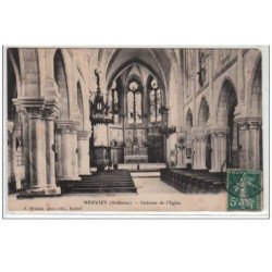 NEUVIZY : intérieur de l'église - très bon état